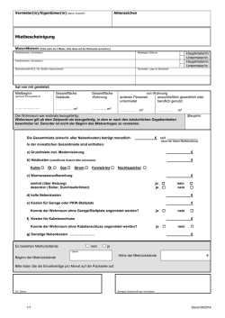 Mietbescheinigung - Landkreis Leipzig