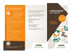 Infos zur Ausbildung als Fachkraft f&uuml;r Kreislauf- und