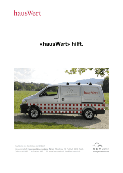 hausWert&raquo; hilft.
