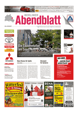 dieTaubenmutter amSojus-Kino