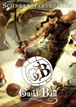 Guild Ball Schnellstartregeln |3,8 MB