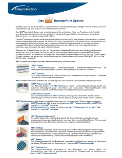 KBS - Firentis Brandschutzsystemen