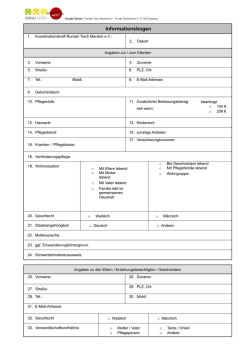 Informationsbogen