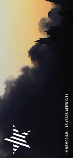 in memoriam &ndash; 15 years after 9/11 - Carl-Schurz-Haus