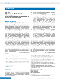 diskussion - Deutsches &Auml;rzteblatt