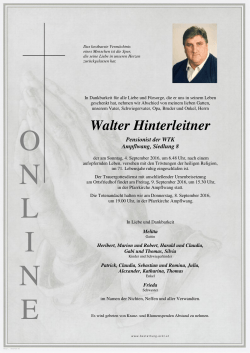Hinterleitner Walter Parte online