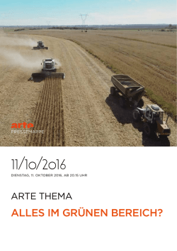 Pressemappe - Arte Presse