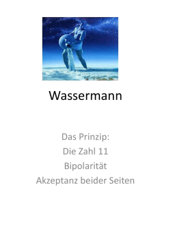 Wassermann-Vortrag
