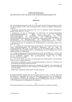Erläuternde Bemerkungen I. Allgemeines A. B. C.