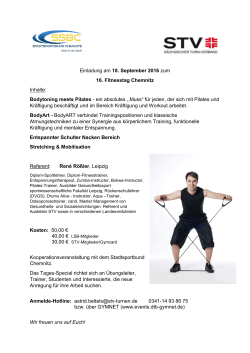16. Chemnitzer Fitnesstag