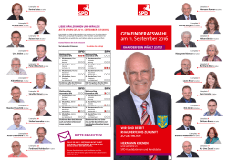 SPD Flyer 2016 - SPD Rhauderfehn