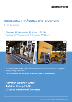 Versteigerungskatalog