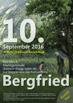 September 2016 - Gemeinde Stainach