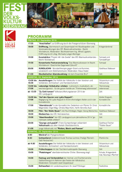 Fest-Der-Volkskultur-Programm
