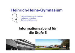 Downloadbereich - Heinrich-Heine