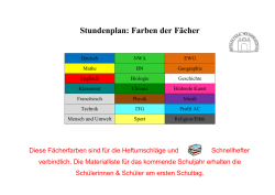 Infos zur Materialliste