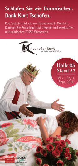 Halle 05 - TSCHOFEN Kurt Raumgestaltung