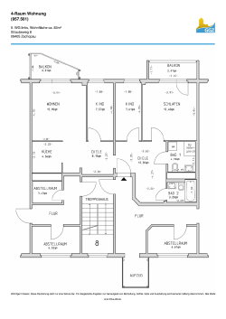 Grundriss 4-Raum Wohnung