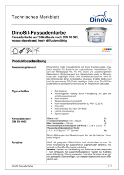 DinoSil-Fassadenfarbe