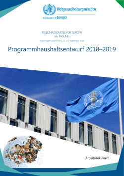 EUR/RC66/27 - WHO/Europe - World Health Organization