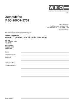 Anmeldefax F 05-90909-5759