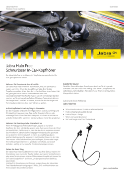 Jabra Halo Free Schnurloser In-Ear