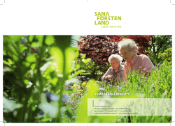 Flyer - Sana Fürstenland AG