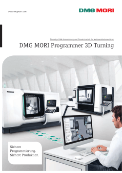 DMG MORI Programmer 3D Turning