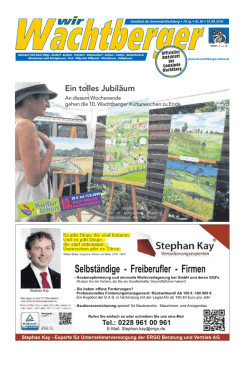 Ein tolles Jubil&auml;um