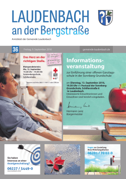 Informations- veranstaltung