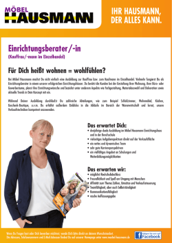IHR HAUSMANN, DER ALLES KANN