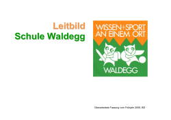 Profil - Schule Waldegg