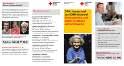 Hausnotruf - DRK Sozialstationen
