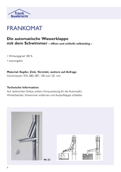 fRaNKOMaT - Frank Bauelemente GmbH