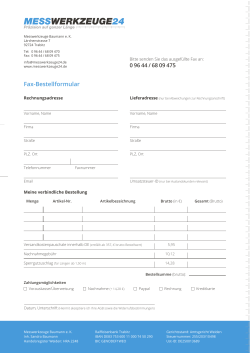 PDF-Formular - Messwerkzeuge24.de