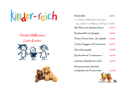 Herzlich Willkommen Liebe Kinder!