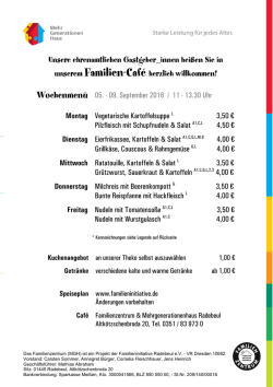 05. bis 09. September 2016