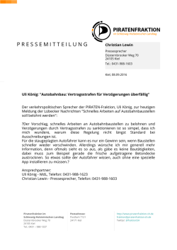 pressemitteilung