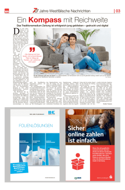 Ein Kompass mit Reichweite