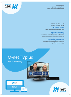 M-net TVplus