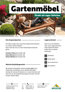 Direkt ab Lager lieferbar