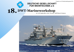 DWT-Marineworkshop - DWT-SGW