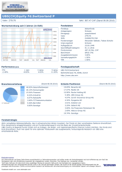 UBS(CH)Equity Fd.Switzerland P