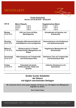 Gro&szlig;er bunter Salatteller der Saison mit t&auml;glich wechselnden Beilagen