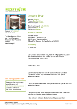 Glucose-Sirup