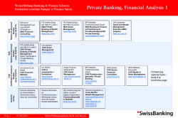 Private Banking, Financial Analysis 1