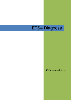 11 KNX ETS4 Diagnose - Diese Seite befindet sich in Reparatur