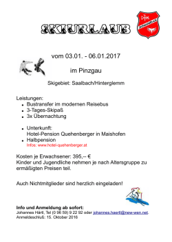 DJK-Skiurlaub 2017