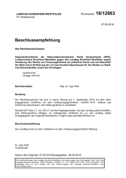 Drucksache 16/12863