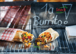 Mini Burrito - Delikant Feinkost